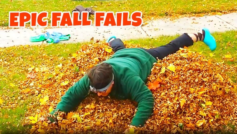 Fall Frolics & Flubs! | Hilarious Autumn Outdoor Fails! 🍁🌬️