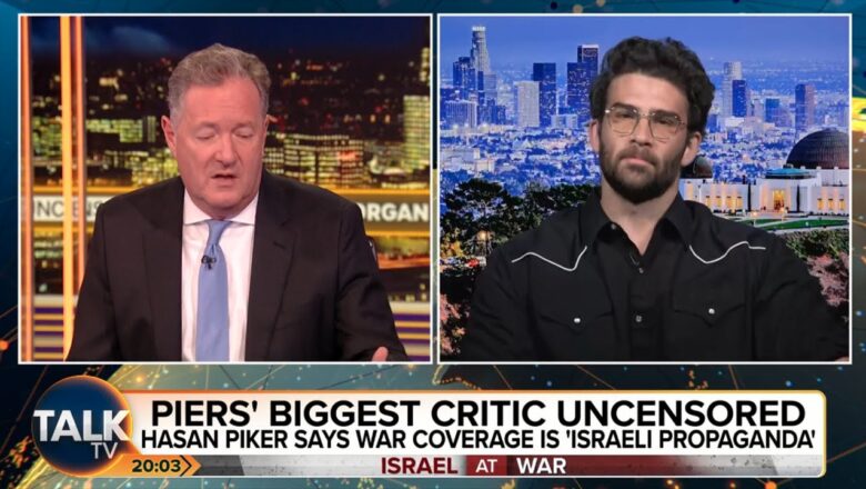 HasanAbi debates Piers Morgan on Palestine-Israel Conflict and War | Piers Morgan Uncensored