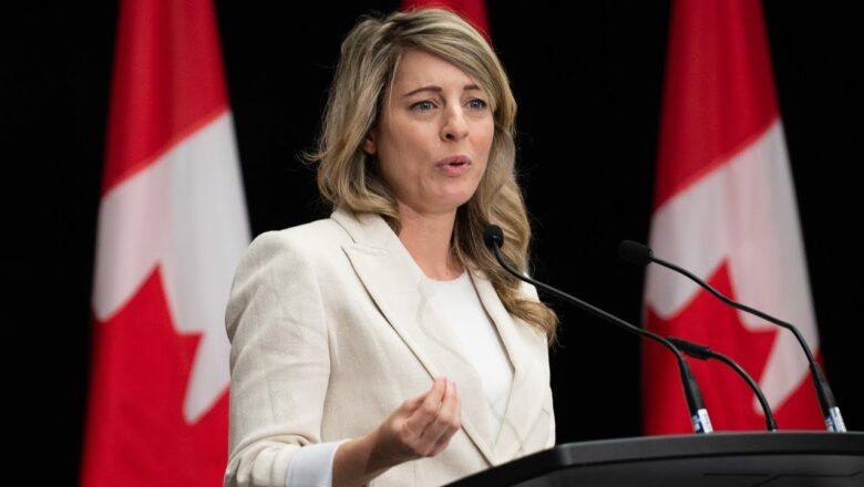 Israel-Hamas | Minister Melanie Joly calls for release of hostages, civilian protection