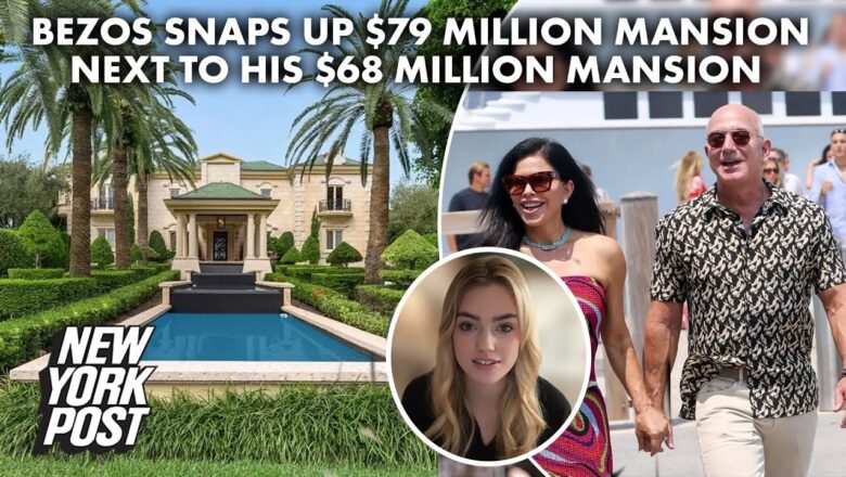 Jeff Bezos buys neighbor’s Florida mansion for $79M, second ‘Billionaire Bunker’ purchase