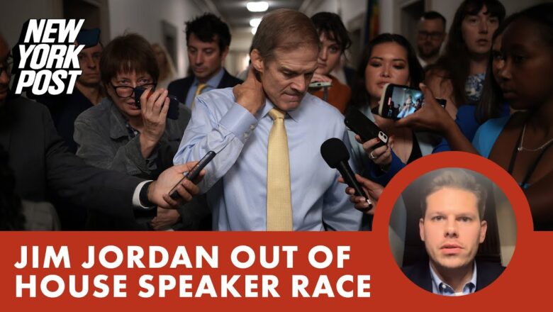 Jim Jordan out of House speaker race after losing more support on third ballot