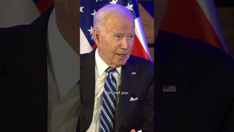 Joe Biden: Gaza hospital explosion ‘done by the other team,’ not Israel #Shorts