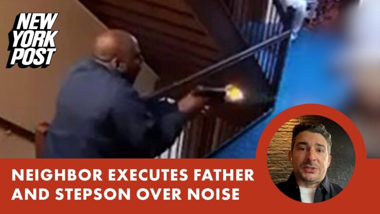 Neighbor executes father and stepson over noise