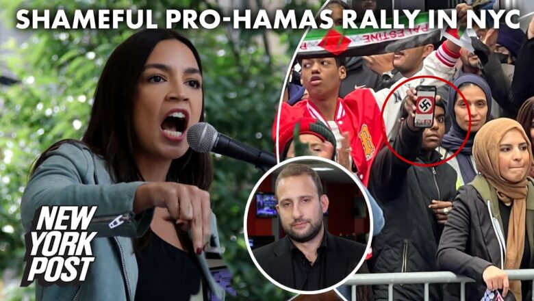 Pro-Palestinian rally met by Israel supporters in NYC, Hochul slams demonstration after Hamas attack