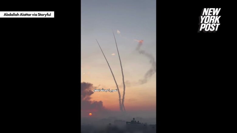 Rocket attacks on Israel fired from Gaza Strip