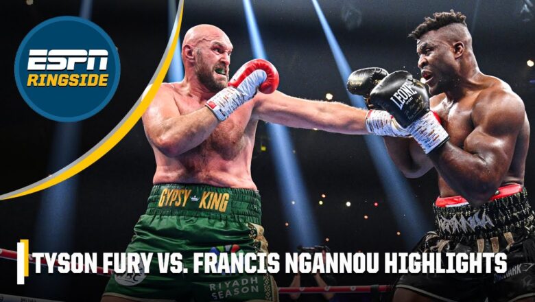 Tyson Fury vs. Francis Ngannou HIGHLIGHTS ? | ESPN Ringside