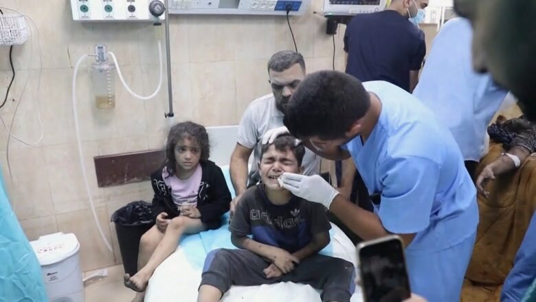 WARNING: Inside the horrors in overwhelmed Gaza hospitals