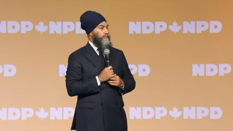 ‘We can never surrender to despair’: Jagmeet Singh condemns Hamas, calls for ceasefire in Israel