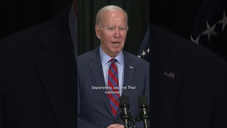 Biden comments on release of hostages from Gaza, expects more soon #Shorts