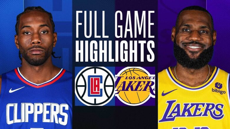 CLIPPERS at LAKERS | FULL GAME HIGHLIGHTS | November 1, 2023