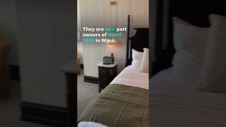 ‘Fixer Upper’ stars Chip and Joanna Gaines open a renovated hotel #Shorts