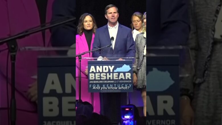 Gov. Andy Beshear beats out GOP opponent AG Daniel Cameron in Kentucky #Shorts