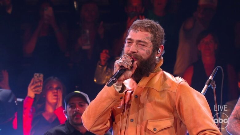 Hardy, Morgan Wallen and Post Malone Perform ‘John Deere Green’ and ‘Pickup Man’ – The CMA Awards