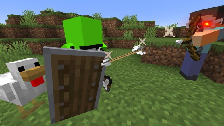 Minecraft CHICKEN vs HUNTER