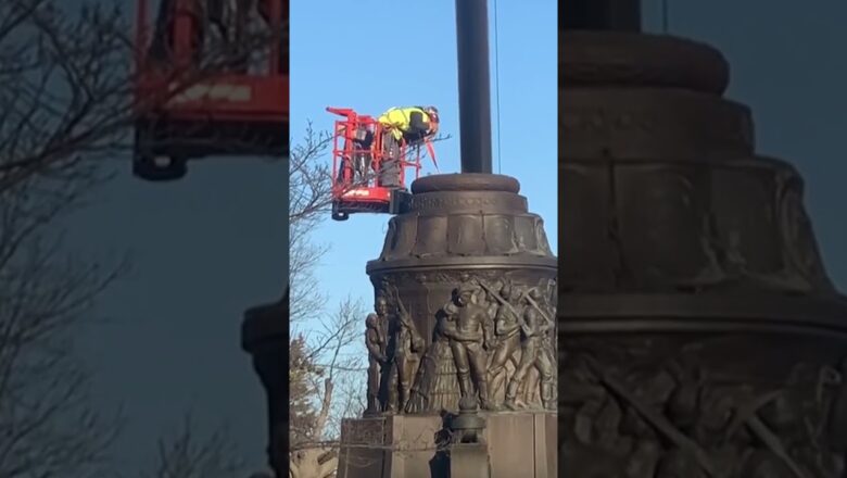 Arlington National Cemetery removes Confederate memorial #Shorts