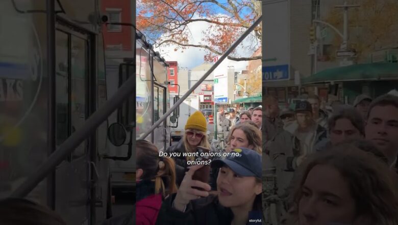 Bradley Cooper surprises fans while selling cheesesteaks for charity #Shorts