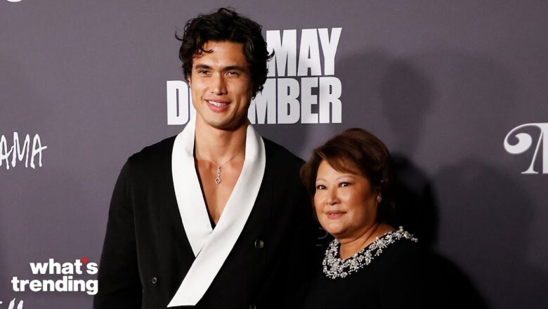 Charles Melton Emotionally Thanks Mom At Critics Choice Awards