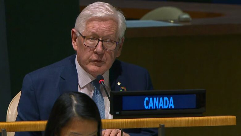 Israel-Hamas | Bob Rae caught on hot mic at UN: ‘See how that flies’