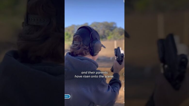 Just a hobby or reckless marketing? Child gun influencers on social media spark debate #Shorts