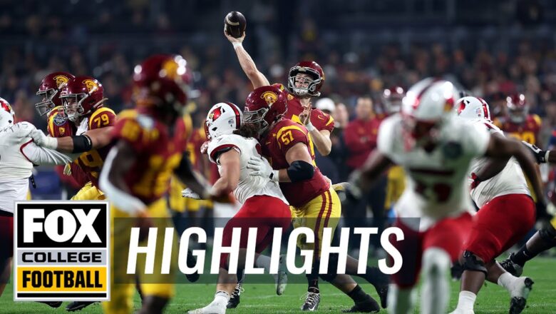 No. 15 Louisville Cardinals vs. USC Trojans Highlights | CFB on FOX