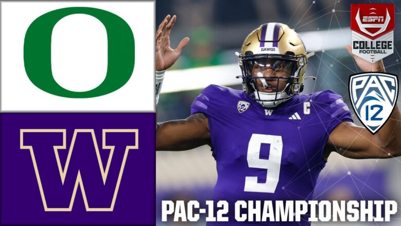 Pac-12 Championship Game: Oregon Ducks vs. Washington Huskies | Full Game Highlights