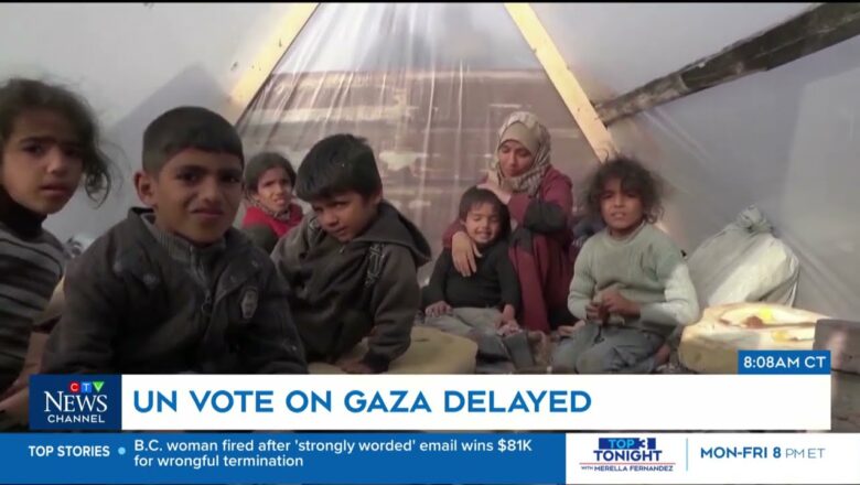 UN vote on Gaza aid delayed as death toll reaches 20,000