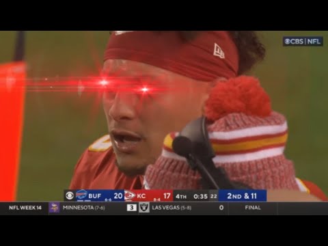 Why was Patrick Mahomes so mad at the end of the Buffalo Bills Vs Kansas City Chiefs