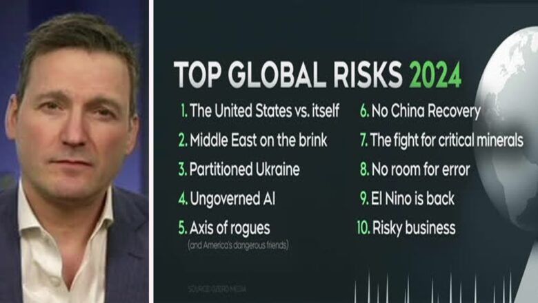 Eurasia Group: World’s top geopolitical dangers in 2024