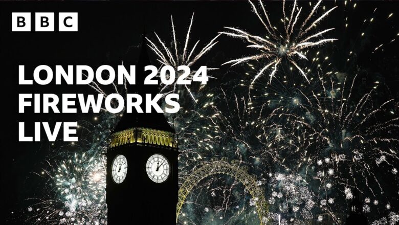 Happy New Year Live! ? London Fireworks 2024 ? BBC