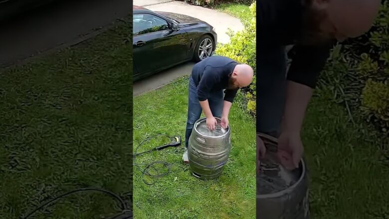 Idiot with a keg! 😂