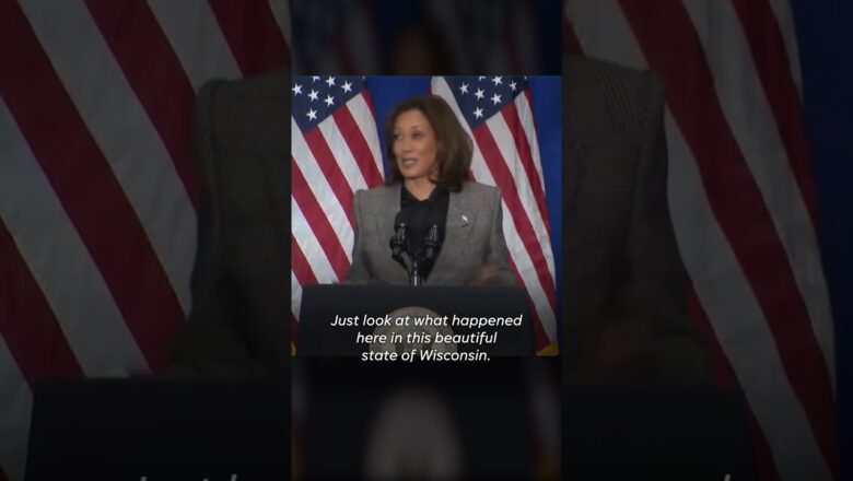 Kamala Harris warns about going ‘backwards’ on Roe v. Wade anniversary #Shorts