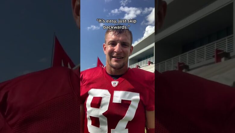 Travis Kelce and Gronk Have Moves Both On and Off the Field #shorts