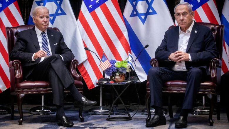 U.S. President Biden calls for 2-state solution, disagreeing with Israeli PM Benjamin Netanyahu