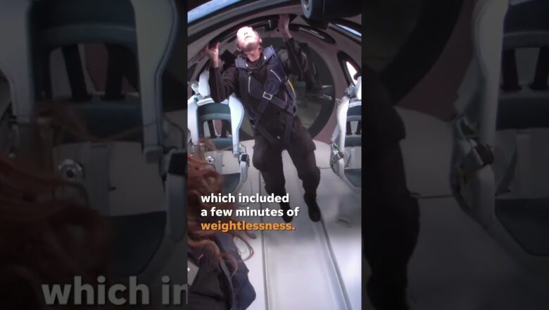 Virgin Galactic space tourist on his 2010 flight: ‘dream of lifetime’ #Shorts