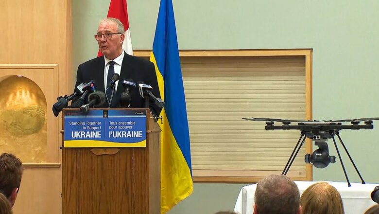 Canada to donate more than 800 drones to Ukraine, defence minister says | CANADA-UKRAINE