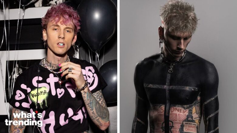 MGK Shows off New Tattoo Covering ENTIRE Upper Body