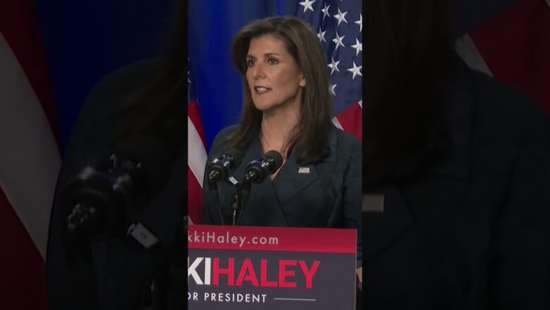 Nikki Haley ‘not going anywhere,’ vows to keep fighting Donald Trump #Shorts