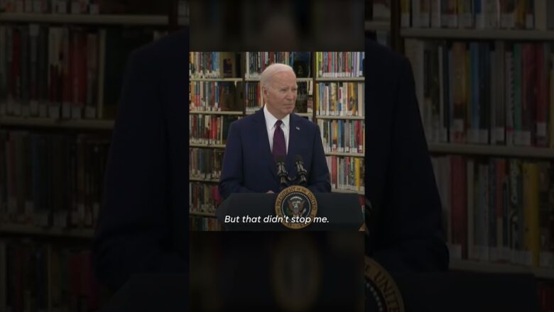 President Biden touts ‘life changing’ student loan debt relief plan for borrowers #Shorts