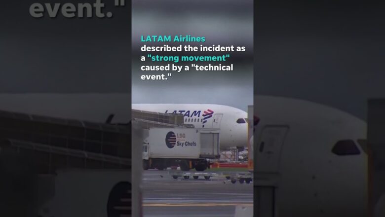 Boeing 787 passengers injured by abrupt drop, turbulence #Shorts