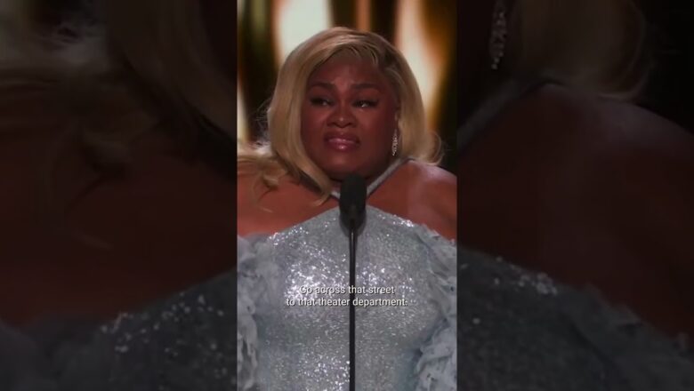 Da’Vine Joy Randolph Oscar WIN Brings Everyone To Tears