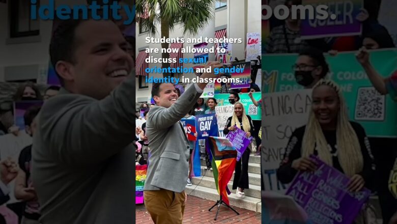 Florida’s ‘Don’t Say Gay’ law now allows some gender discussion #Shorts