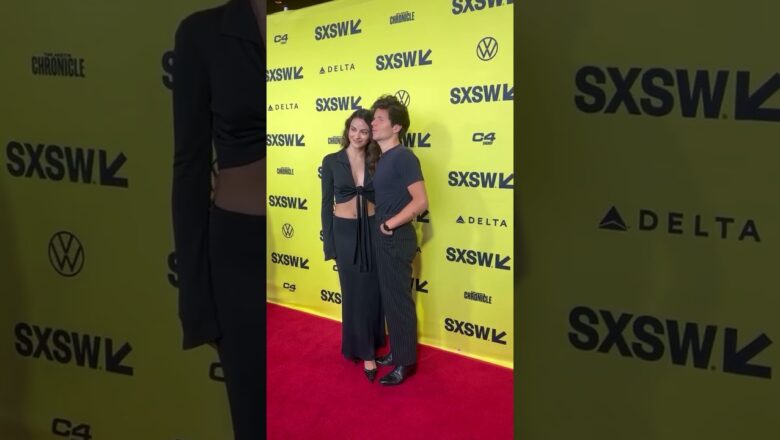 Rudy Mancuso and Cami Mendes SHOW AFFECTION At SXSW Red Carpet