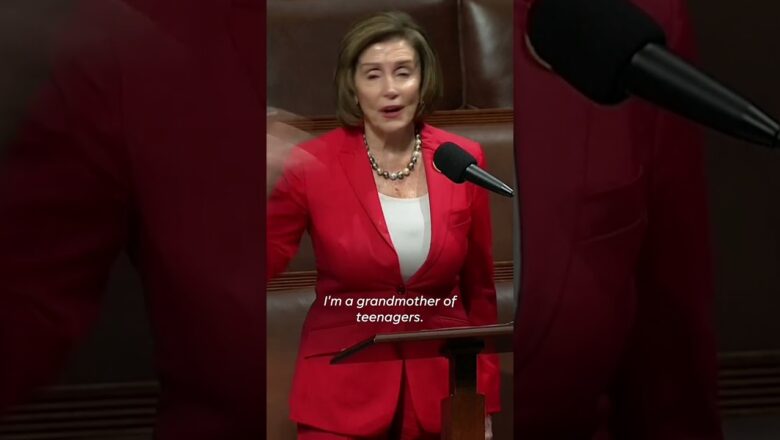 ‘Tic-tac-toe’: Rep. Nancy Pelosi makes game reference while defending stance on TikTok bill #Shorts