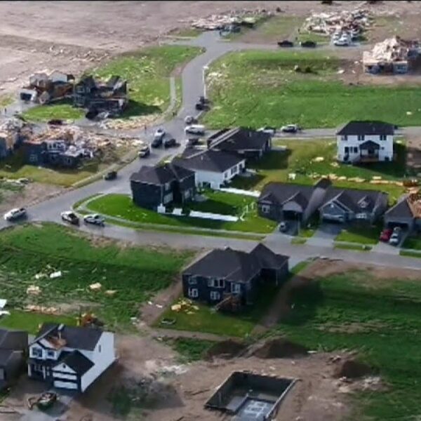 Path of destruction left behind after tornado’s tear through at least five states