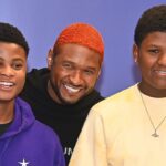 Usher’s Son Steals Dad’s Phone to Message PinkPanthress