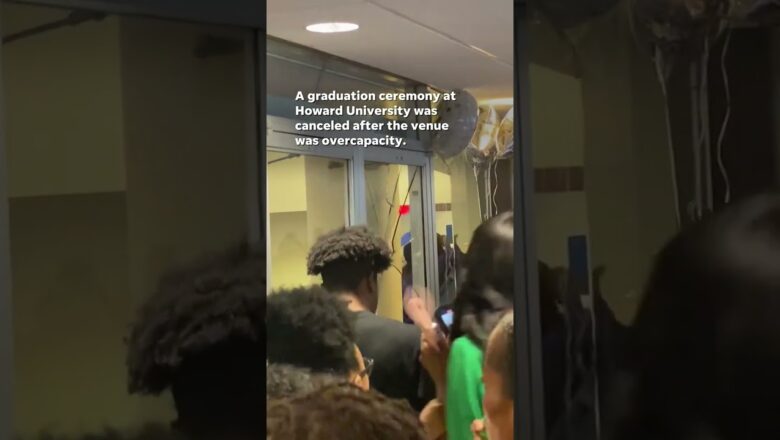 Howard University nursing graduation abruptly canceled #Shorts