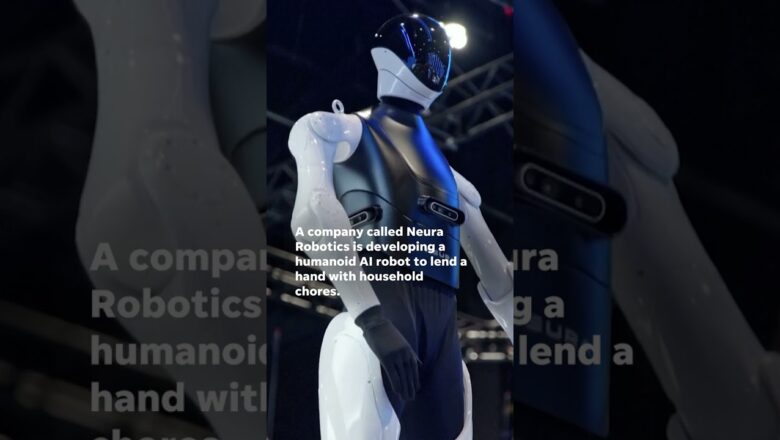 Humanoid AI robot “4NE-1” in development to help humans with chores #Shorts