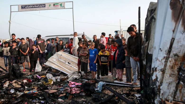 IDF airstrike kills 45 people at refugee camp in Rafah