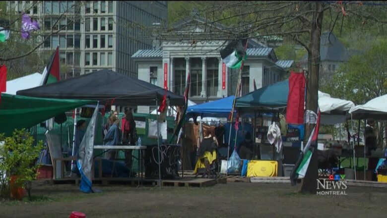 Protestors say they’ll remain at encampment despite McGill’s call for injunction