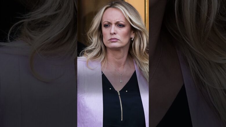 Stormy Daniels testifies about sexual encounter with Donald Trump in hush money trial #Shorts